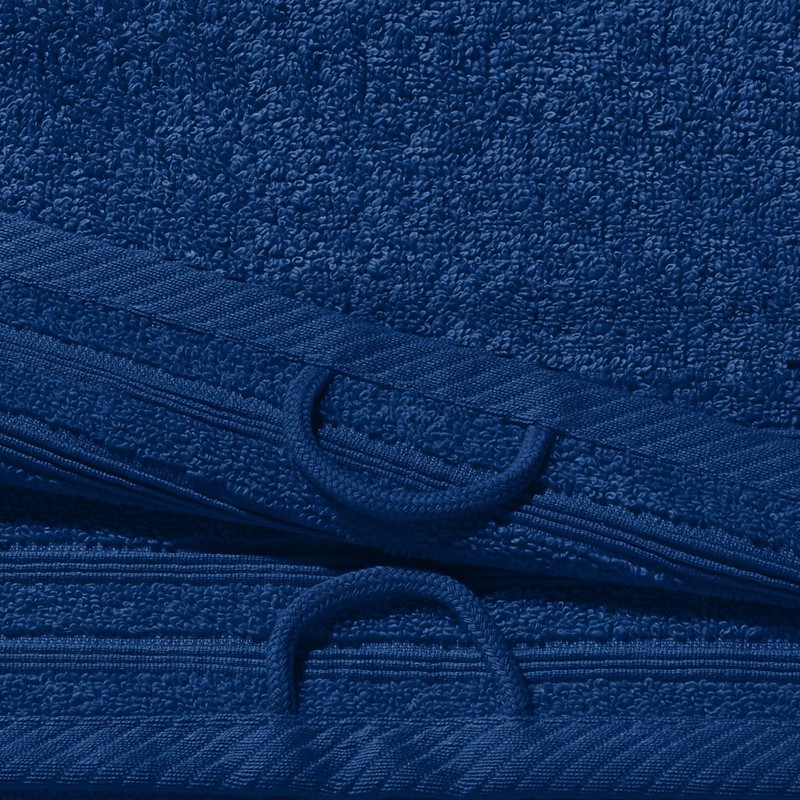 Erwin Müller Heidelberg Beach Towel, 100% Cotton, Navy Blue, 80
