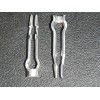 HEAD STRING-LOCK SYSTEM FOR TENNIS RACQUETS "10 ALUMINUM WEDGES"