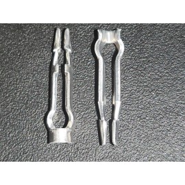 HEAD STRING-LOCK SYSTEM FOR TENNIS RACQUETS  "10 ALUMINUM WEDGES"