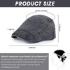 Qlauca 3Pcs Men's Newsboy Caps Washing Cotton Cooling Lightweight Scally