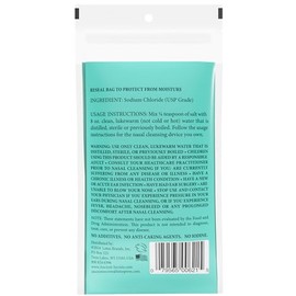 ANCIENT SECRETS Sal limpiadora pura, no yodada, paquete de 2 – para uso con cerámica o olla Neti de viaje, 8 oz Ea