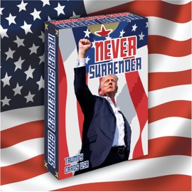 Never Surrender Trump Playing Cards, USA