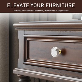 CcHhyyt 2 Pack Leather Cabinet Knobs Hand-Stitch White Round Leather Drawer Pulls Dresser knobs Pulls for Cabinets Cupboard Dressers Drawers Bedroom Brown Leather Cabinet Pulls