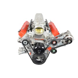 ICT Billet LS Camaro Heavy Duty Billet Alternator Bracket Kit LSX LS1 5.7L Top Driver Head Mount 551566-2