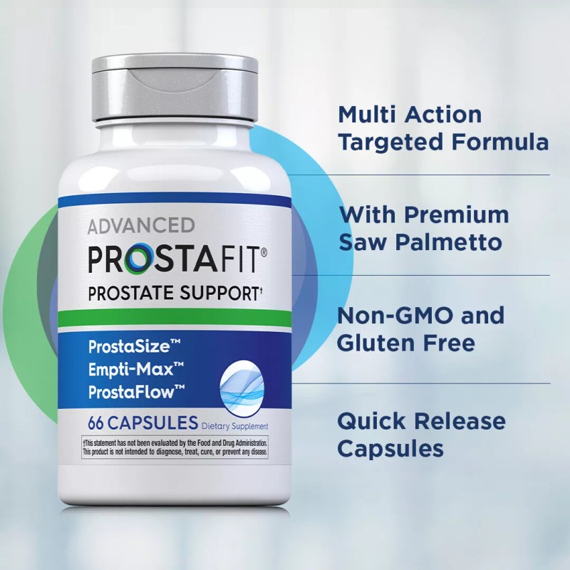 Piping Rock ProstaFit Prostate Support | 66 Capsules | Herbal