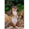Hi-Line Gift Standing Least Weasel Garden Statue Small Lifelike Yard