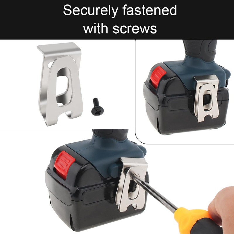 ChgImposs Replacement Belt Hook Clip, 5 Pack Electric Drill Belt