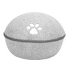 Cat Cave Bed Detachable Washable Semi Enclosed Felt Kitten Hideout