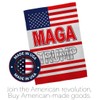 Trump Flag MAGA Trump House Flag 2 pcs Pack Patriotic