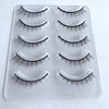 D-ONE False Eyelashes Natural 5 Pairs (A01 Natural Cute)