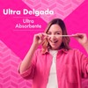 Saba Ultra Invisible Buenos Días Ultradelgada con alas, 50 piezas