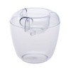 Yamato Plastic Vase Single, Clear