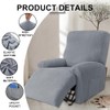 4-Piece All-Inclusive Armchair Cover, Stretch Cover for Relaxing Chair, Complete