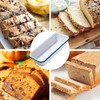 Webake Sartén grande esmaltado para pan, pan largo de plátano