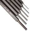 Mayhew Tools 89035 SAE Pin Punch Set Carded, 6-Piece, Shot-Blast