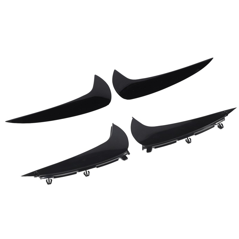 Rear Bumper Spoiler Air Vent Cover, Scratch Resistant Left Right