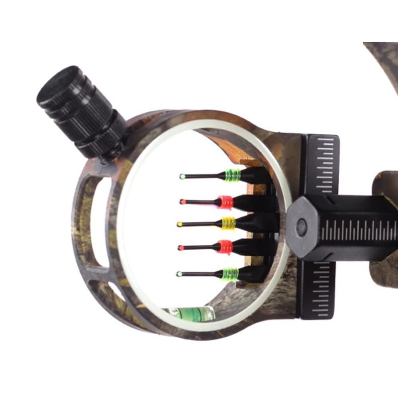 Compound Bow Optic LED Sight Light, 0.35" 5-pin Bow Sights