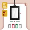 Klikel Hanging Picture Frame Ornaments - Set of 8 2x3