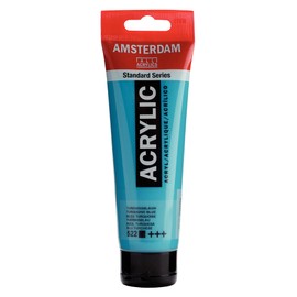 Amsterdam Royal Talens Standard : Acrylic Paint : 120ml : Turquoise Blue