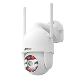 ANRAN 2K Security Camera 360° PTZ Wifi Wireless 2 Way Audio Home Outdoor IP66