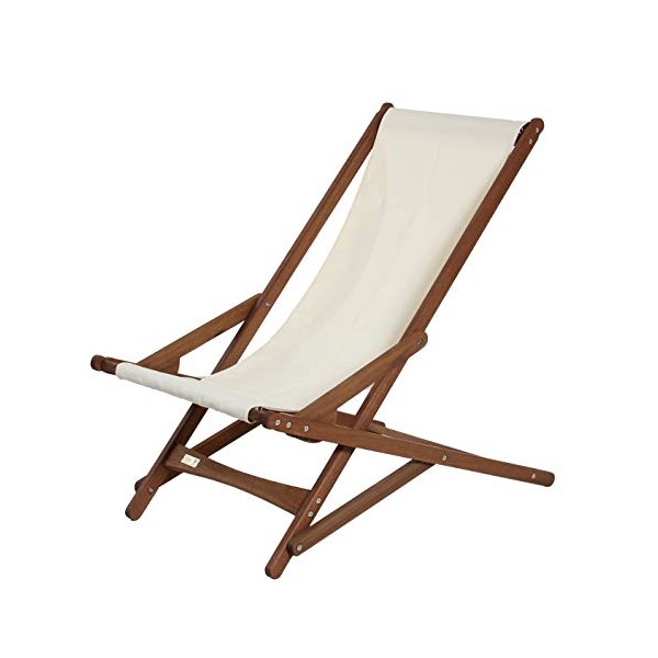 BYER OF MAINE, Pangean Glider Chair, Natural, Now Partially Assembled, Perfect for Camping, Matching Furniture 38" D X 25" W X 39" H