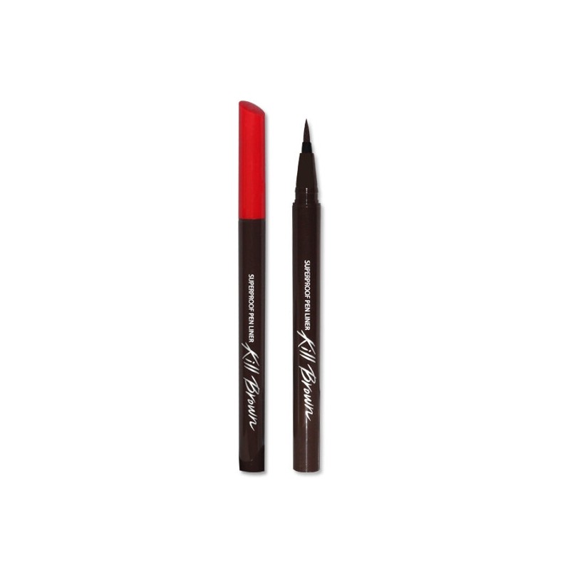 Clio Superproof Pen Liner Kill Black 01 Black / 클리오