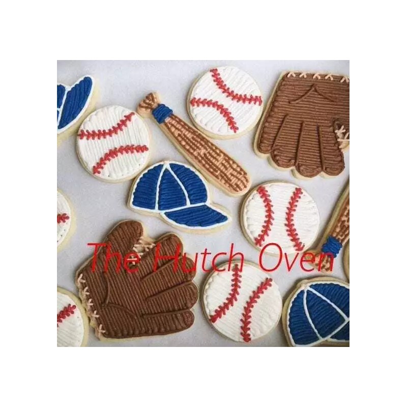 Unbranded Baseball Hat Cap 3'' Cookie Cutter Construction Hat Metal