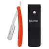 blume Straight Edge Cut Throat Razor for Men Shaving and