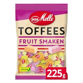 Van Melle Toffees Fruit Smaken I Fruit flavored Toffee Candies I 225g 7.93 ounce