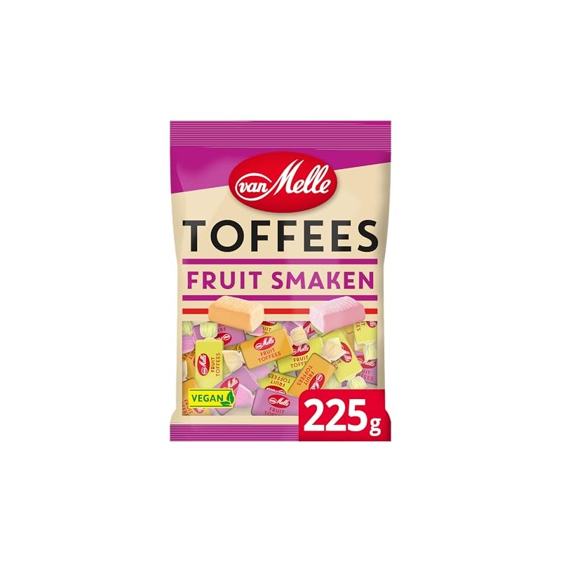 Van Melle Toffees Fruit Smaken I Fruit flavored Toffee Candies