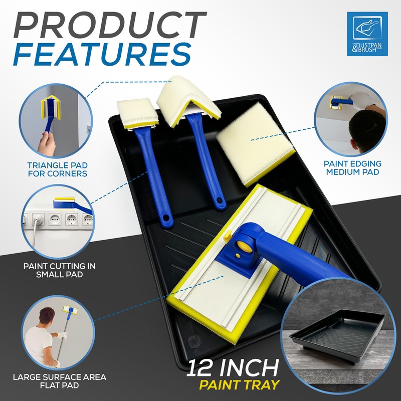 Paint Pad Set - Paint Pads for Walls and Ceilings