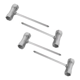 AOUZOVLI Pack of 4 Chainsaw Keys, 13 x 19 mm, One Word Chainsaw Accessories, Cross Chainsaw Wrench, for Chainsaw Mowers, Brush Cutters, Lawnmowers