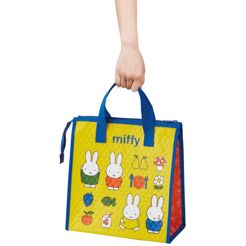 Skater FBC1-A Lunch Bag, Non-Woven Fabric Insulated Bag, Miffy, 21