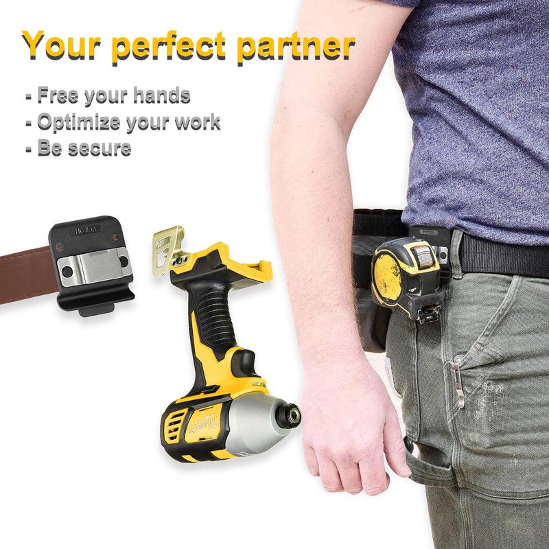 Tape Measure Holder, Tape Measure Holder for Belt, Drill Holster,