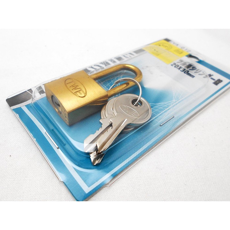 Waki Sangyo TWE Long Staple Cylinder Lock Padlock Body 1pc