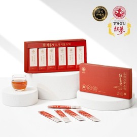 e강개상인 참홍삼도라지 꿀스틱(10g x 36포) 3년근 깊은 향을 즐겨보세요 E-Ganggaesangin Red Ginseng Doraji Honey Stick (10g x 36pouches) Enjoy the Deep Flavor of 3-Year-Old Ginseng