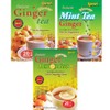 Honsei Instant Ginger Honey, Ginger Mint, and Ginger Lemon Tea