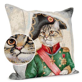 ANRO Cushion Cover Decorative Cushion Sofa Cushion Cover Tapestry Napoleon 45 x 45 cm without Filling