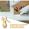 MorningRo 1 Inch Heavy Duty Sliding Screen Door Rollers 4