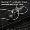 FEDAI in Ear Monitor Earbuds TRN ST7, 2DD 5BA HiFi