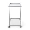 Christopher Knight Home Caraway Modern Iron and Glass 2 Tier