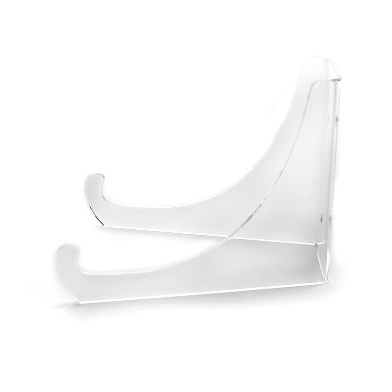 OnFireGuy 4.5" Clear Acrylic Bowl Easel Display Stand for 5"