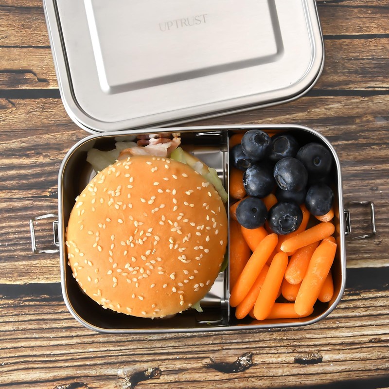 UPTRUST Leak Proof Stainless Steel Lunch Food Container, 1200ML/40oz Large