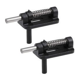 uxcell Canopy Hatch Lock Latch for RC Airplane Cockpit Cover Fixing, 23.5x13x8mm Black 2pcs