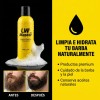 Kit para Barba LWMaster Profesional de 18 Piezas con Recortadora,