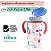 Evorie Tritan Spill Proof Toddler Straw Sippy Cup, 10 oz