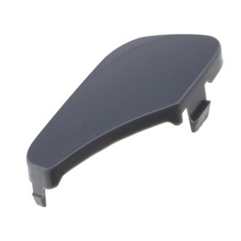 ECSiNG Car Front Bumper Tow Hook Eyelet Cover Grey Plastic Replacement Eye Towing Eye Flap Cap Compatible with Ford Fiesta MK6 2005-2008 6S6117A989 1375861
