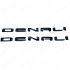 GMC NEW 2pc Door Rear DENALI Emblem Letter Sierra 1500