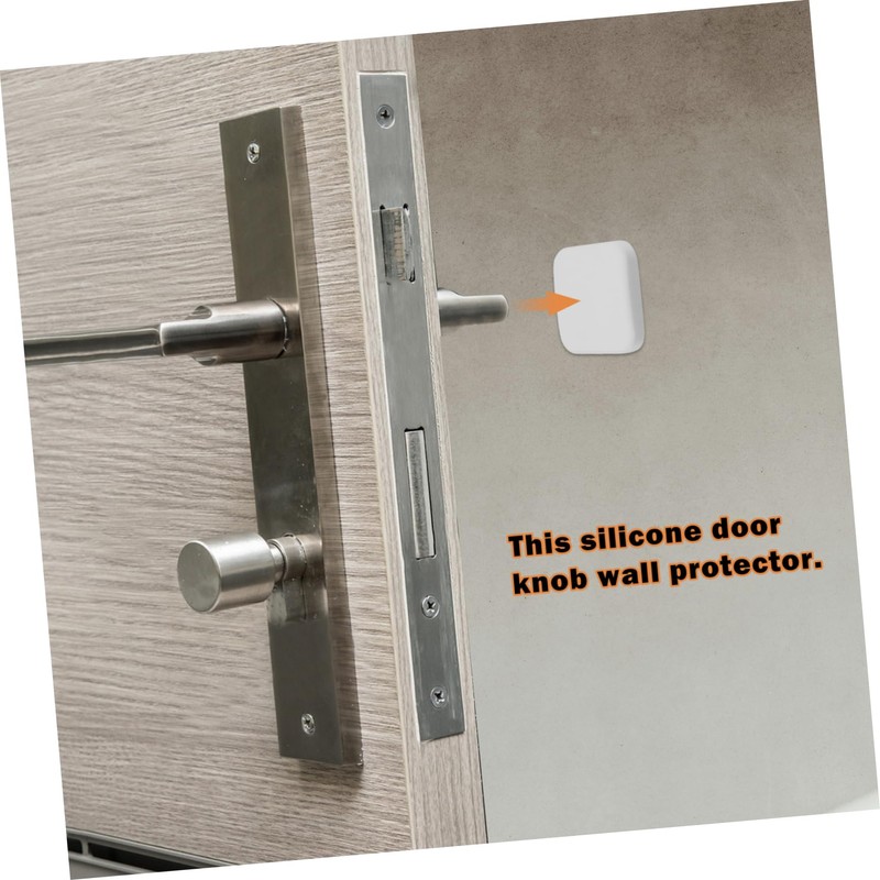 CHILDWEET 20pcs Door Bumper Wall Protector Shape Door Knob Guard