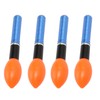 4pcs Bobber Light Glow Sticks Reusable Bulb Type Electronic Fishing